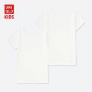 UNIQLO 优衣库 儿童U领T恤 2件套