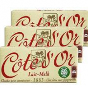 COTE D'OR 克特多金象 比利时牛奶巧克力 150g*3