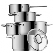 WMF 福腾宝 1730156380 不锈钢锅具5件套