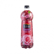 美汁源爽粒花语红葡萄+玫瑰 1L/瓶