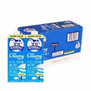 澳洲进口 Devondale德运 全脂纯牛奶 1L*10盒*2箱