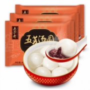 五芳斋 速冻红豆沙汤圆480g*3袋