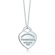 Tiffany & Co 蒂芙尼 经典心形925纯银吊坠 19611566