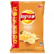 乐事（Lay’s）薯片 休闲零食 香浓芝士味 70g *18件