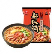 农心 部队锅拉面  酸辣火腿风味 130g*4包+天麸罗碗面