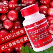 Crane Laboratories 美国云鹤 蔓越莓胶囊25000mg*60粒*2瓶