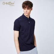 金利来 丝光棉男士polo衫