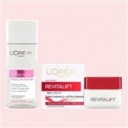 L'Oréal  欧莱雅 面部眼部唇部卸妆洁肤水200ml+复颜抗皱日霜50ml套装