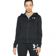 Under Armour 女式 SDI 绒布 FZ 连帽 warm-up 上衣
