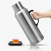 欧豫 家用不锈钢暖瓶2L（赠木塞+杯刷）
