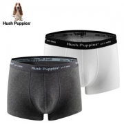 美国 暇步士 Hush Puppies 弹力棉 男内裤 2条