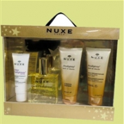 NUXE欧树 惊喜盒子4件套装（精油100ml+沐浴油100ml+身体乳100ml+日霜40ml）