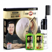 昌义生态 染发剂人参一梳黑套装