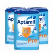 Aptamil 爱他美 pre段婴幼儿奶粉  0-6个月 800g*3罐