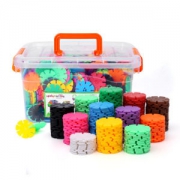 POLYMER CLAY 中号雪花片积木 500片