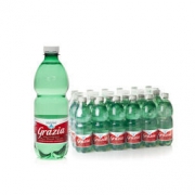 限地区： Grazia 格拉齐亚 天然含气矿泉水 500ml*24瓶 *5件