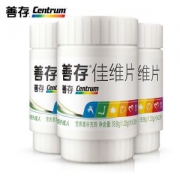 善存 佳维片 多种维生素矿物质 30片*3瓶装
