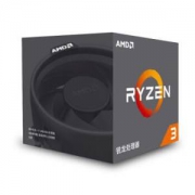 锐龙 AMD Ryzen 3 1200 处理器4核AM4接口 3.1GHz 盒装