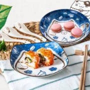 和风食器：雅诚德 骨瓷碗套装 6件套