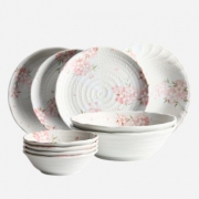 美浓烧 樱花餐具
