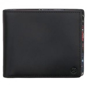 Paul Smith 高级男士皮钱包 机械图案 6卡槽 ATXD-5066-W855 79-黑色 22*2*9.5cm