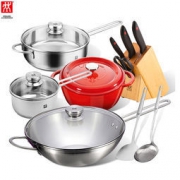 ZWILLING 双立人 中式炒锅套装 10件