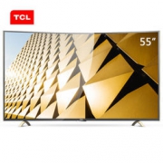 TCL D55A9C 55吋 曲面智能液晶电视（4K、HDR）