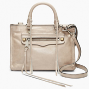 机车包！Rebecca Minkoff Micro Regan Satchel 女士手提斜挎包