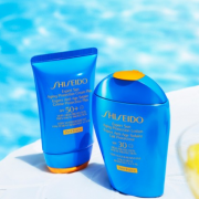 资生堂（Shiseido） 新艳阳夏臻效水动力防护乳  SPF 50+ 100ml