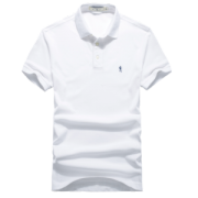 与狼共舞 2018夏季新品 纯棉 男Polo衫 多色可选 官方旗舰店