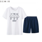 森马  男式家居服套装