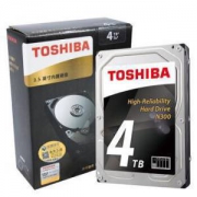 13日0点:TOSHIBA 东芝 N300系列 NAS用机械硬盘 4TB