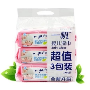 一帆 婴儿湿巾 80片*3包