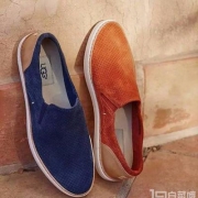 UGG 女士真皮休闲一脚蹬 $59.98