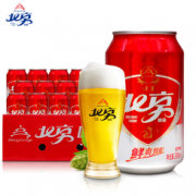 BEIJINGBEER 北京啤酒 10度 纯生 330ml*24听  折41.67元（满199-100）