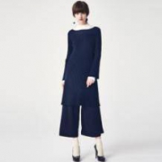 UNIQLO 优衣库 女装 混纺花式袖连衣裙 400427