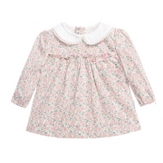 女王节：贝贝怡 宝宝上衣长袖高腰碎花女童外出服