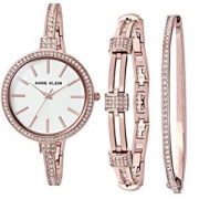 Anne Klein AK/2846RGST 女士手表套装