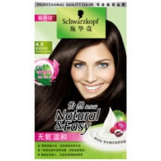 Schwarzkopf 施华蔻 怡然无氨植物染发霜 自然棕色