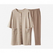 网易严选 日式月子服哺乳衣套装