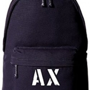 假日休闲！Armani Exchange阿玛尼Logo双肩包