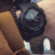 CASIO 卡西欧 G-Shock Classic Series GA100-1A1CR 男士运动手表