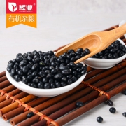 辉业 黑龙江鸡西 有机绿芯黑豆 400g
