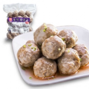 四海 急冻手打牛筋丸 500g 约25个 火锅丸子 火锅食材