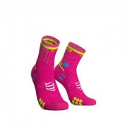 Compressport 中性 3D豆袜 跑步袜 压缩袜 高帮袜 V3版 CS-RSHV3
