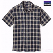 Patagonia 巴塔哥尼亚 男士防晒速干有机棉短袖衬衫 4.5折 $30.99