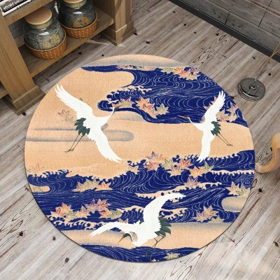 北欧风格 圆形地毯 直径60cm