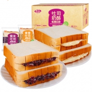 千丝 紫米奶酪 面包 1000克