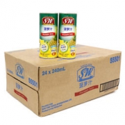 S&W 优实 100%菠萝汁 NFC非浓缩还原果汁 240ml *24罐