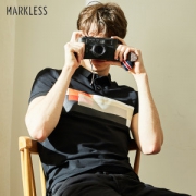 耐克制造商 Markless 透气珠地棉 男Polo衫
